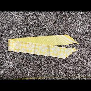 COACH ribbon accessory